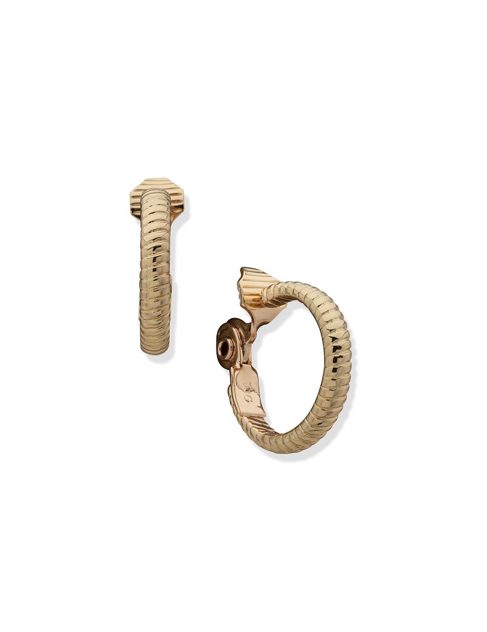 Earring Anne Klein Omega Clip Hoop   | GVZ-1477158